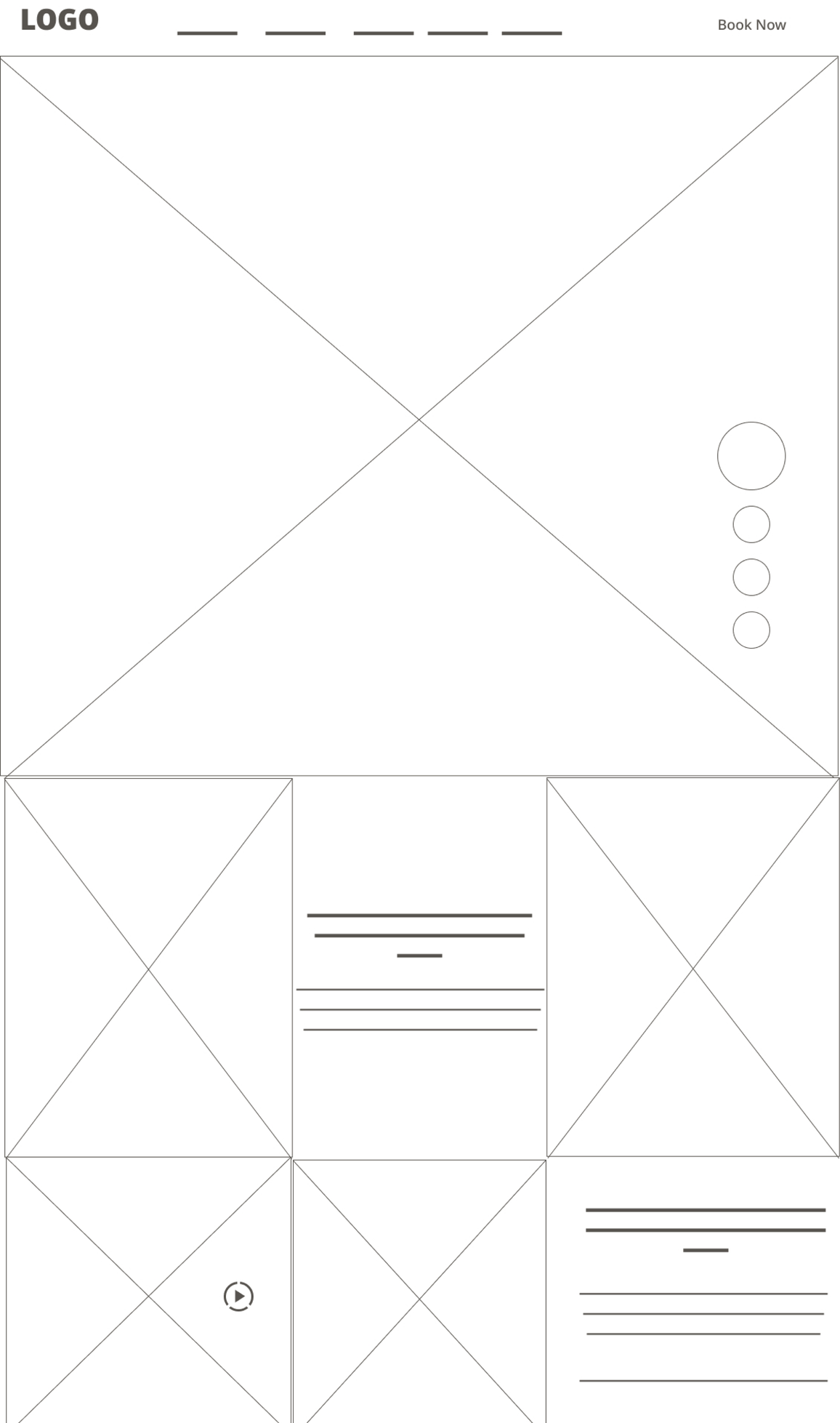 Дизайн сайта для декора свадеб до